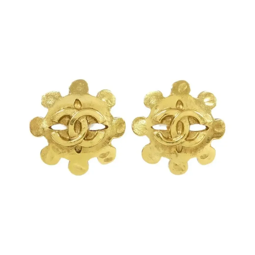 CHANEL Gold Earrings